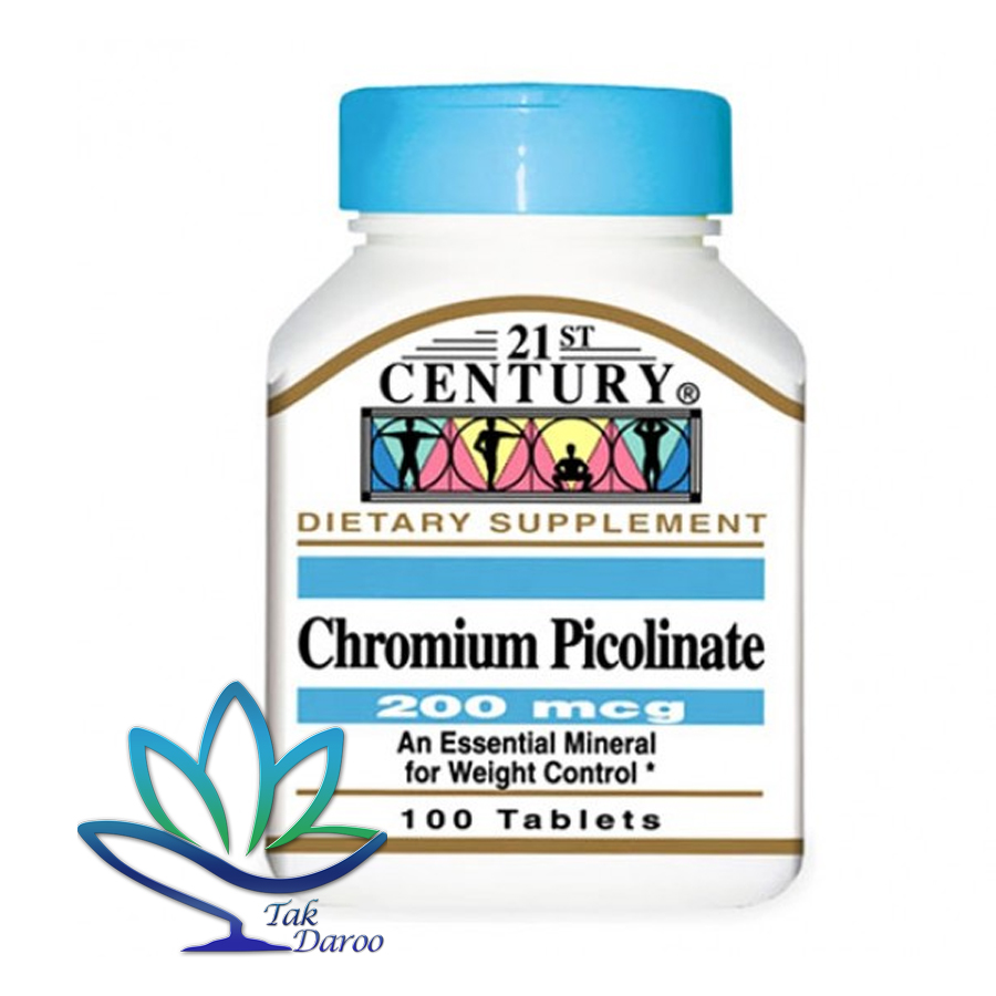 کرومیوم پیکولینات 200 میکروگرم سنتری کرومیوم پیکولینات 200 میکروگرم سنتری